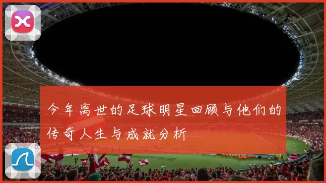 今年离世的足球明星回顾与他们的传奇人生与成就分析