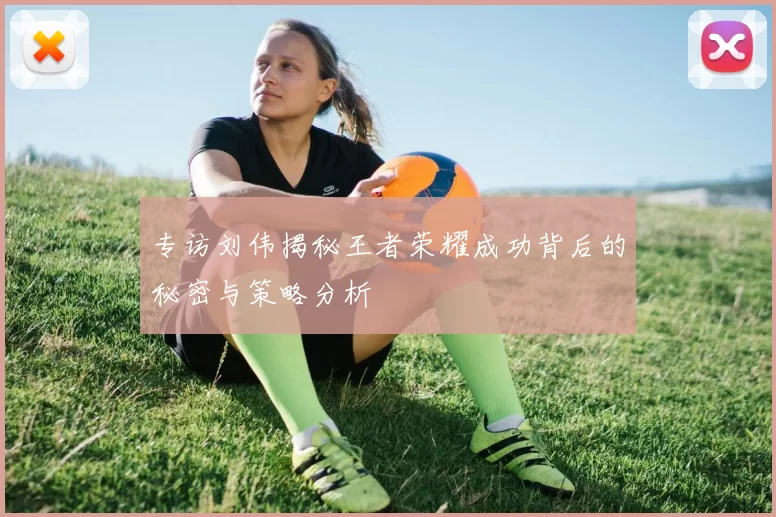 专访刘伟揭秘王者荣耀成功背后的秘密与策略分析